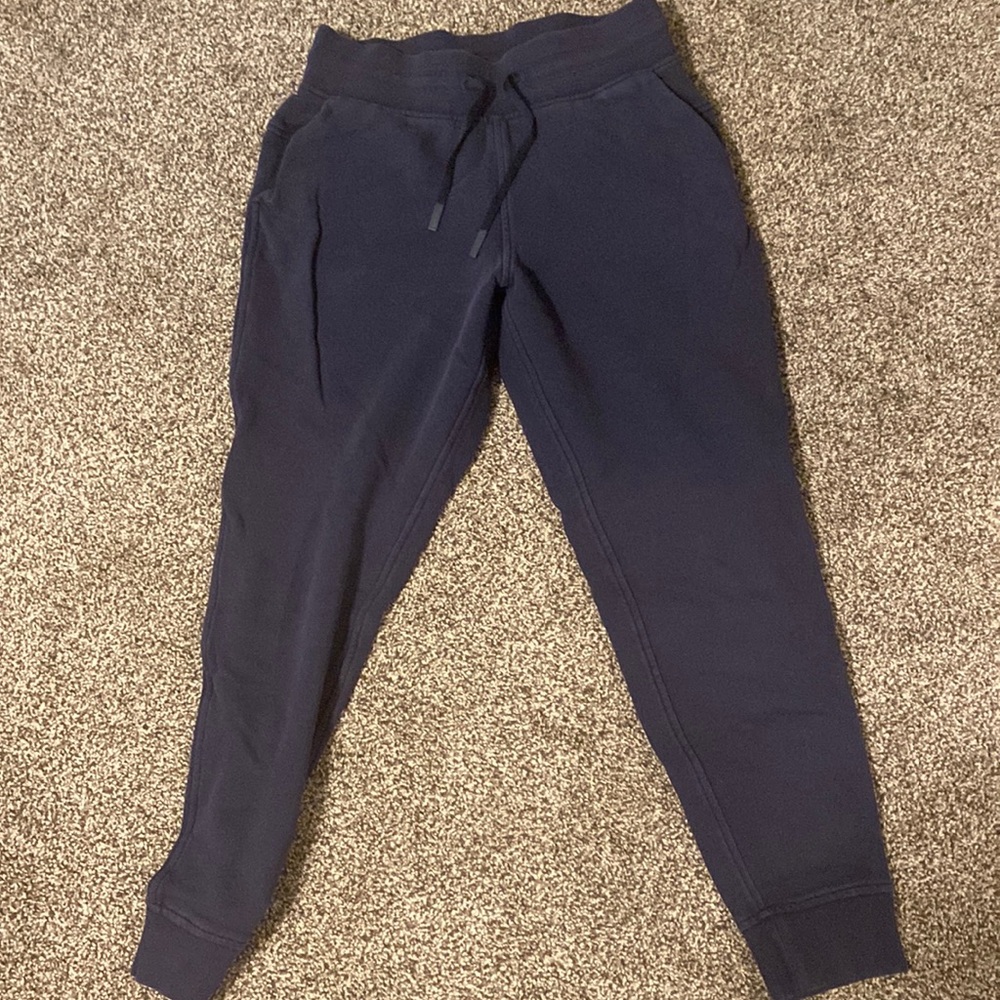 Navy Lululemon joggers